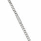 Pavé Link ID Bracelet - 925 Sterling Silver | Harsh Jewellers