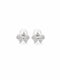 Pearl Bow Stud Earrings - sterling silver | Harsh Jewellers