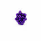 Purple Grape Bunch - sterling silver | Harsh Jewellers