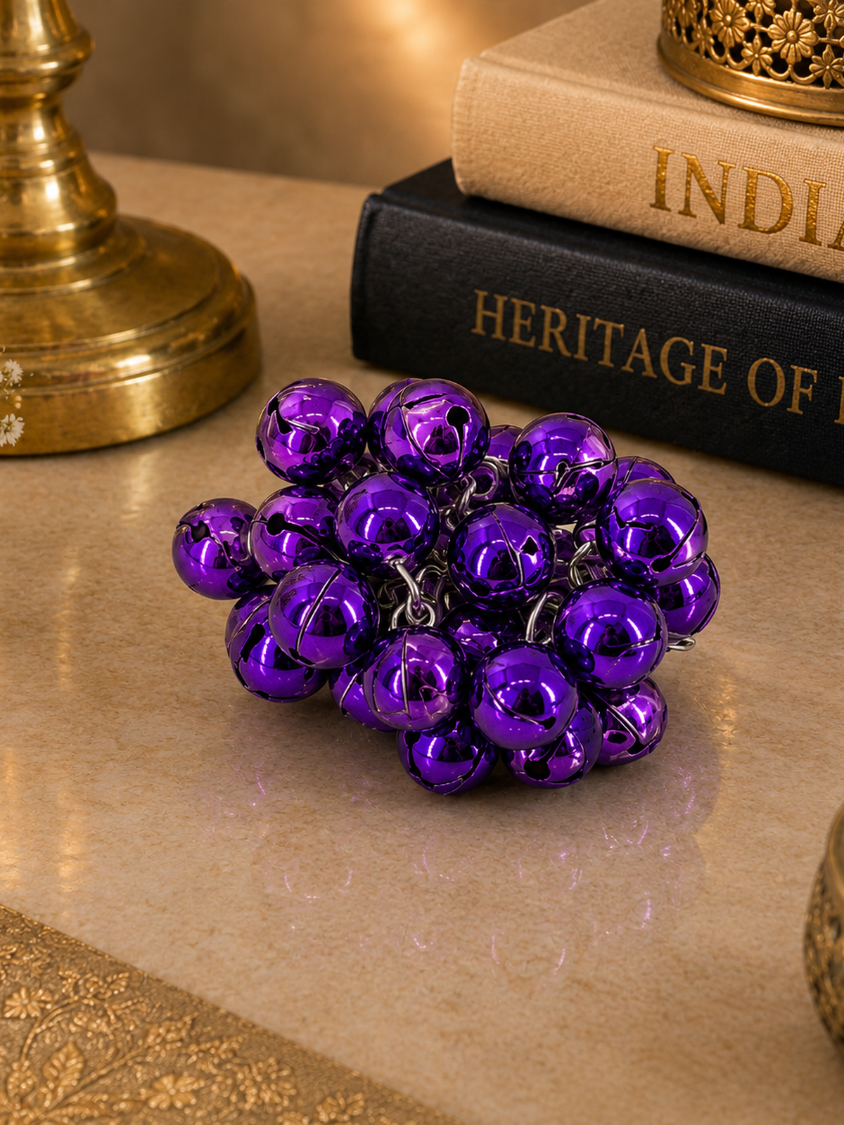 Purple Grape Bunch - sterling silver | Harsh Jewellers