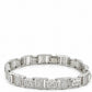 Rectangular Link Bracelet - 925 Sterling Silver | Harsh Jewellers