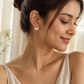 Rose Gold Butterfly Mother of Pearl Earrings - sterling silver | Harsh Jewellers