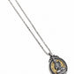 Sacred Buddha Medallion Pendant - 925 Sterling Silver | Harsh Jewellers
