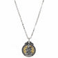 Sacred Buddha Medallion Pendant - 925 Sterling Silver | Harsh Jewellers