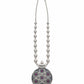 Seven Blossom Medallion Necklace - 925 Sterling Silver | Harsh Jewellers