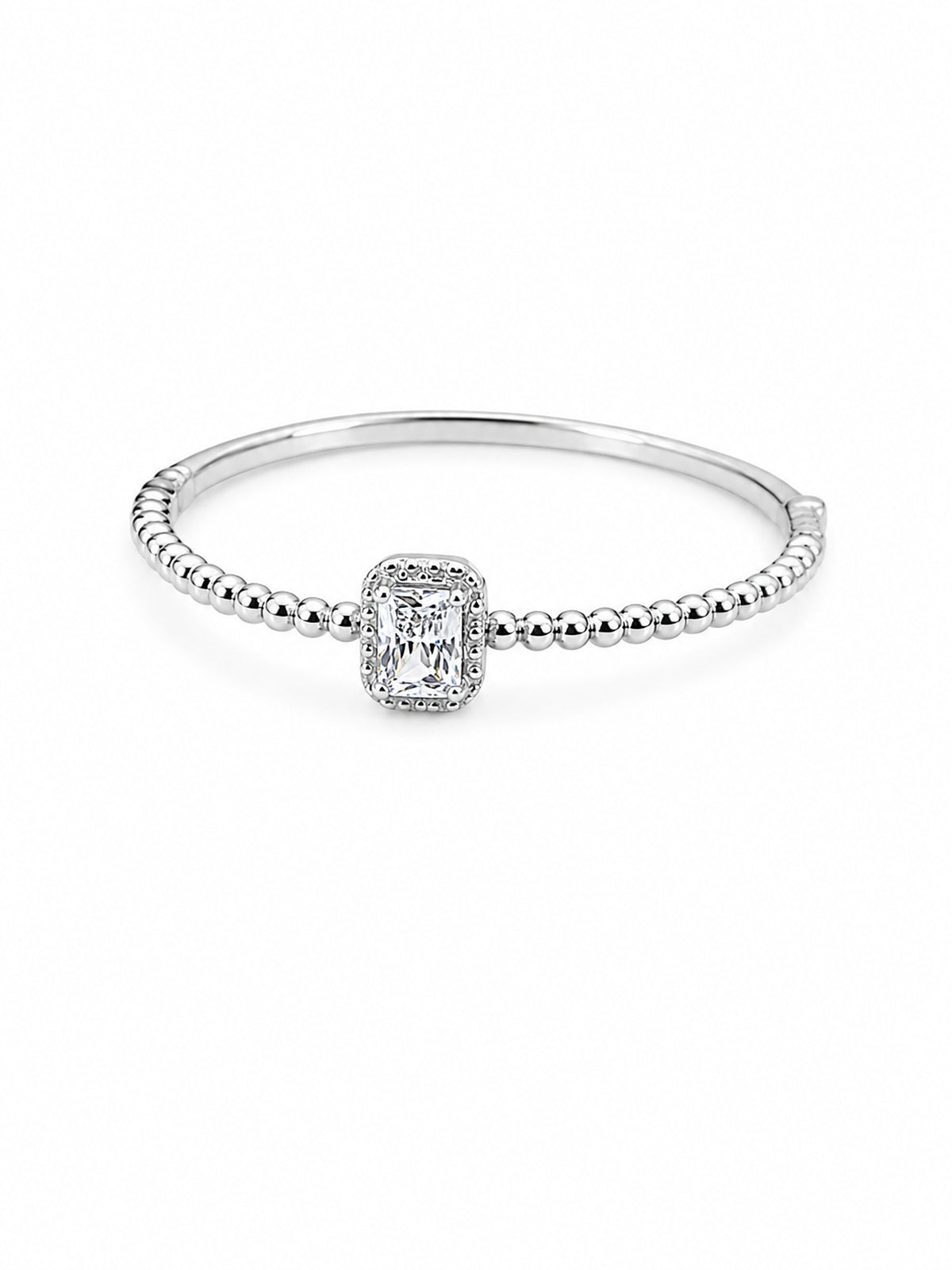 Silver Beaded Kadda Bracelet - sterling silver | Harsh Jewellers