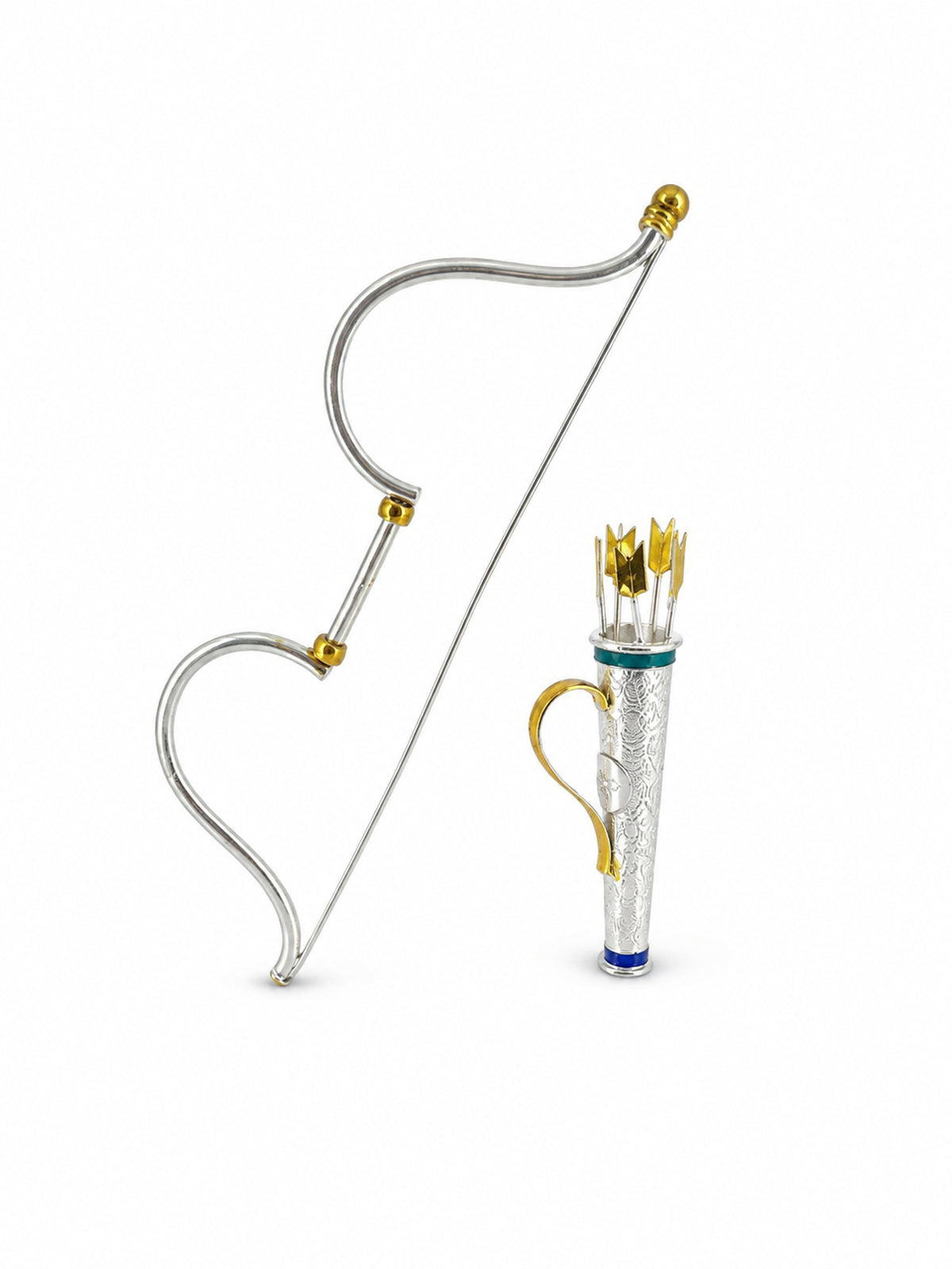Silver Bow & Arrow - sterling silver | Harsh Jewellers