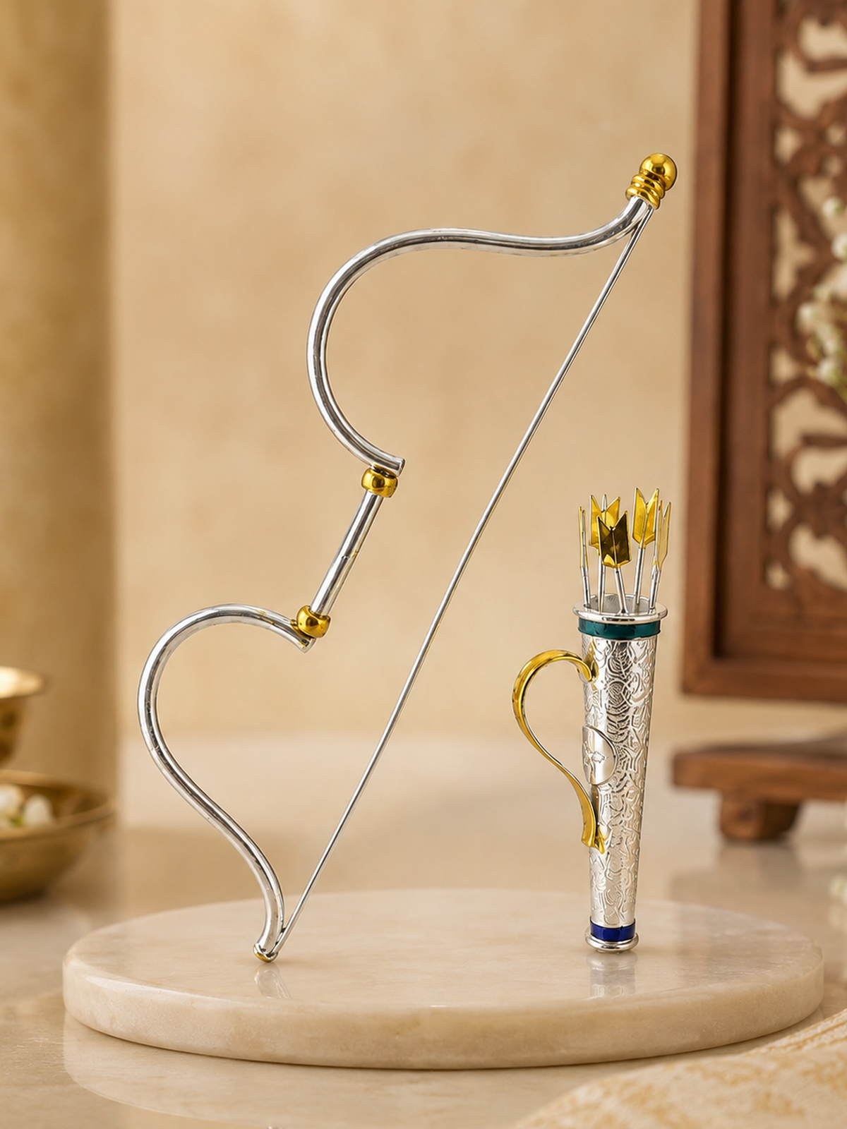 Silver Bow & Arrow - sterling silver | Harsh Jewellers
