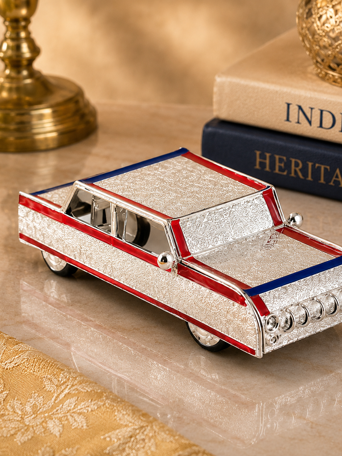 Silver Classic Car - sterling silver | Harsh Jewellers