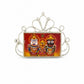 Silver Jagannath Devotional Frame - sterling silver | Harsh Jewellers