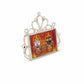Silver Jagannath Devotional Frame - sterling silver | Harsh Jewellers