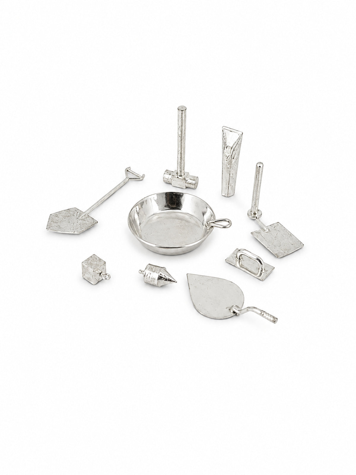 Silver Miniature Tools Set - sterling silver | Harsh Jewellers