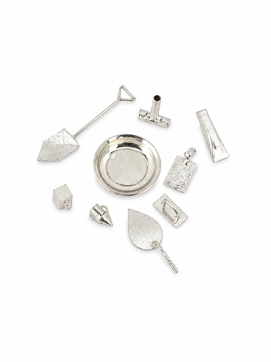 Silver Miniature Tools Set - sterling silver | Harsh Jewellers