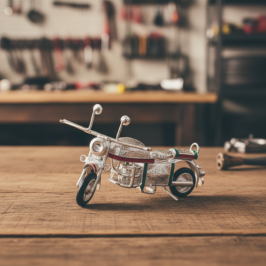 Silver Motorcycle