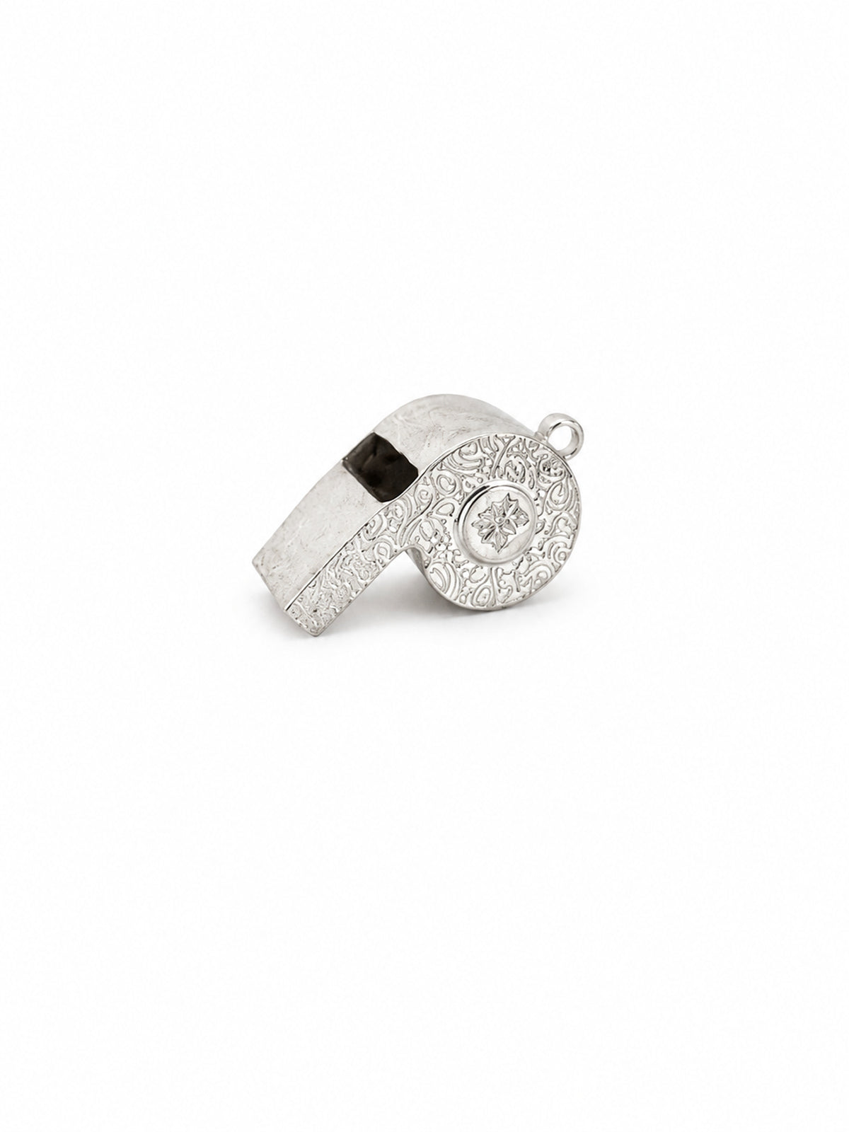Silver Ornate Whistle - sterling silver | Harsh Jewellers