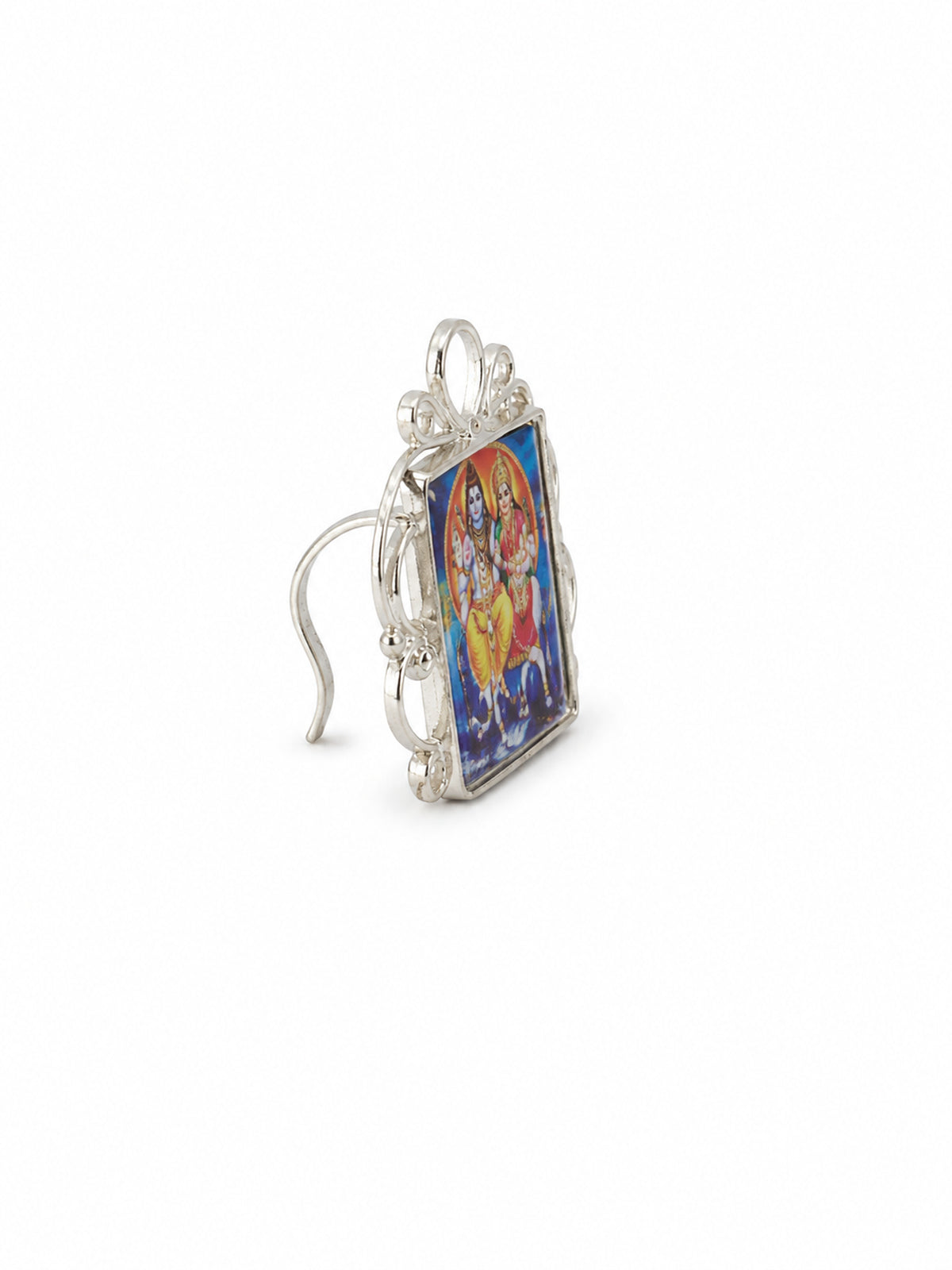 Silver Rama & Sita Decorative Frame - sterling silver | Harsh Jewellers