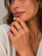 Slim Solitaire Adjustable Ring - One Size | Harsh Jewellers