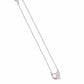 Sweetheart Double Heart Silver Chain Pendant - 925 Sterling Silver | Harsh Jewellers
