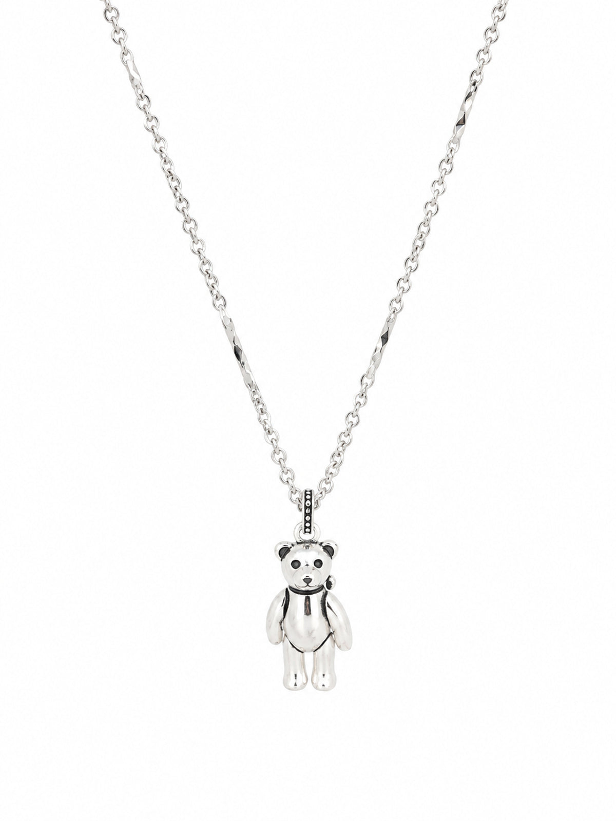 Teddy Bear Pendant - 925 Sterling Silver | Harsh Jewellers