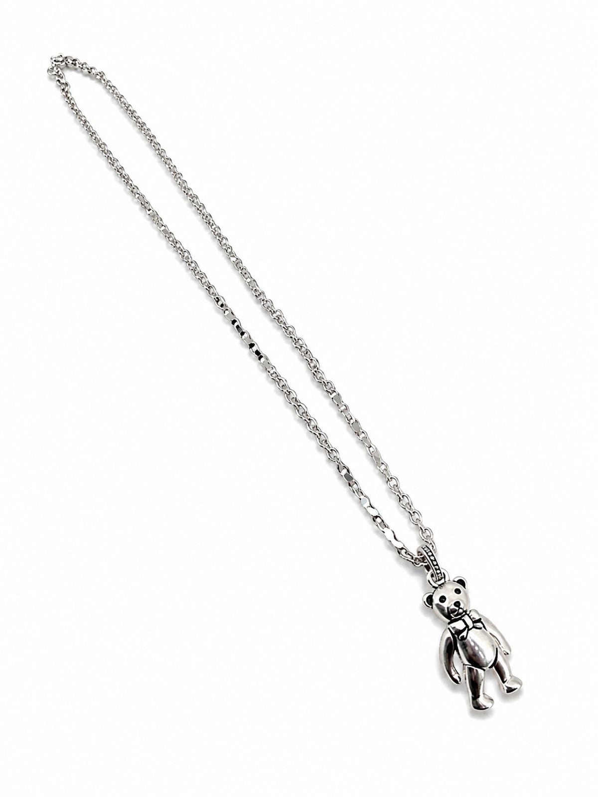 Teddy Bear Pendant - 925 Sterling Silver | Harsh Jewellers