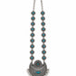 Turquoise Crescent Moon Necklace - 925 Sterling Silver | Harsh Jewellers