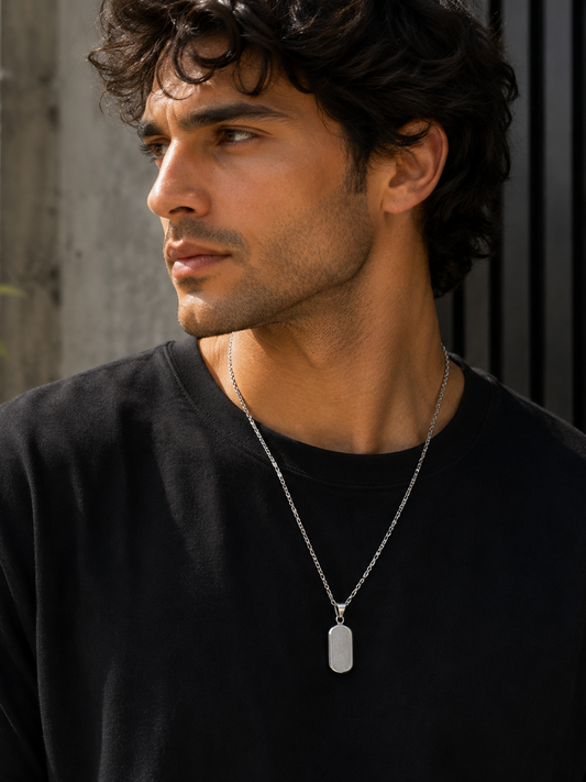 Turquoise Knight Helmet Pendant - 925 Sterling Silver | Harsh Jewellers