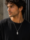 Turquoise Knight Helmet Pendant - 925 Sterling Silver | Harsh Jewellers