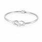 Twin Swan Silver Kada - sterling silver | Harsh Jewellers