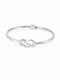 Twin Swan Silver Kada - sterling silver | Harsh Jewellers