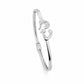 Twin Swan Silver Kada - sterling silver | Harsh Jewellers