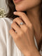 Twist Solitaire Adjustable Ring - One Size | Harsh Jewellers