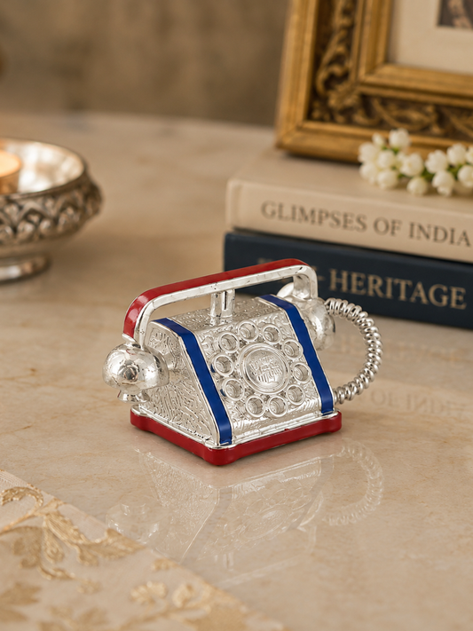 Vintage Telephone - sterling silver | Harsh Jewellers